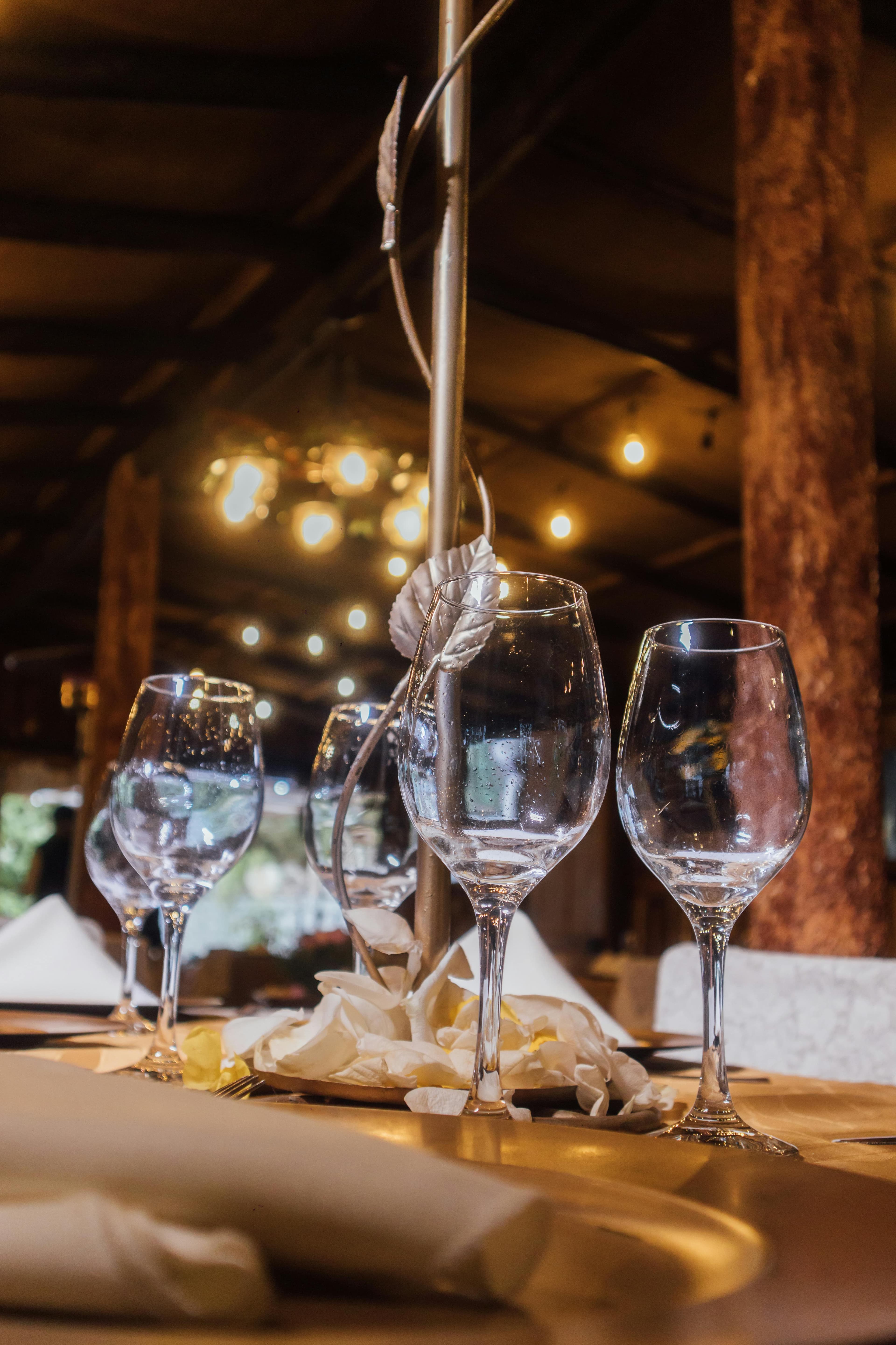 Private Parties - elegant table setting in cuenca restaurant